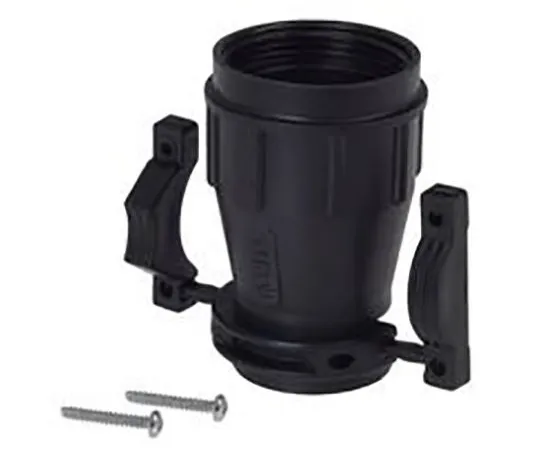 64-1528-77　Souriau Cable Clamp Black Screw Plastic Cable Clamp, 23mm Max. Bundle　UTG22AC