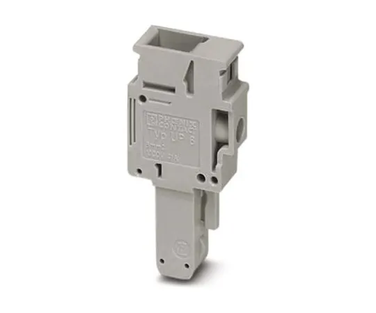 64-1586-06　Phoenix Contact UP 6/ 1 Terminal Plug, 1 Way/Pole, Screw Terminals, 0.2 → 6 mm², Polyamide, 1 kV　3060610