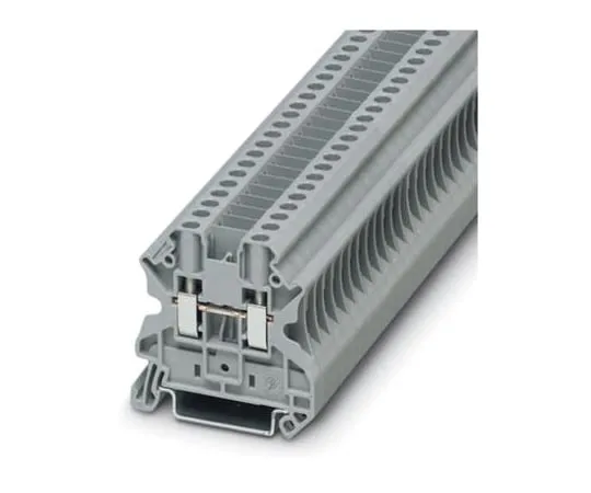 64-1601-40　Phoenix Contact, UT 4-CB BN Series , 1 kV Feed Through Terminal Block, Screw Termination　3044611