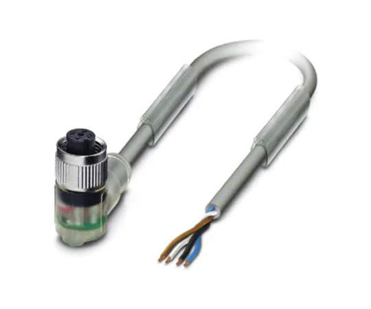 64-1616-93　Phoenix Contact M12 4-Pin Female Cable & Connector　1457005