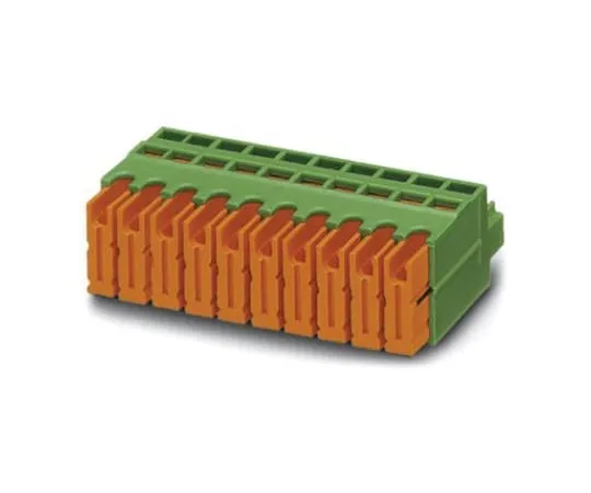 64-1624-39　Phoenix Contact QC 0.5/11-ST-3.81, 11 Way Pluggable Terminal Block　1897487