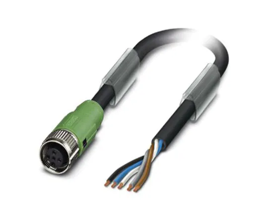 64-1582-77　Phoenix Contact M12 5-Pin Cable & Connector　1518368