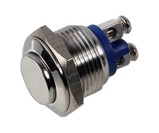 64-1634-56　Screw Push Button Switch, , 2 A, Single Pole Single Throw (SPST), -20 → +55°C　MP0042/3