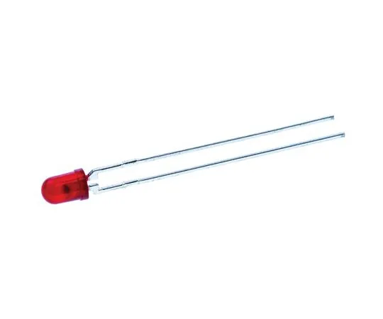 64-1639-49　2.5 V Red LED 3mm Through Hole, Kingbright L-132XSURTK　L-132XSURTK