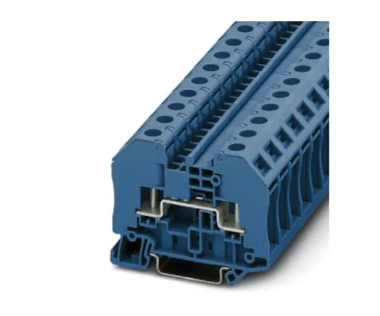 64-1592-44　Phoenix Contact, RT 3 BU Series , 1 kV Non-Fused Terminal Block, Bolt Termination　3049110