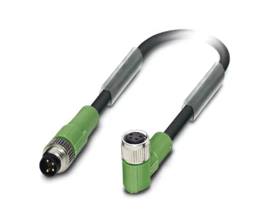 64-1605-35　Phoenix Contact M8 4-Pin - M8 4-Pin Male - Female Connector　1682184