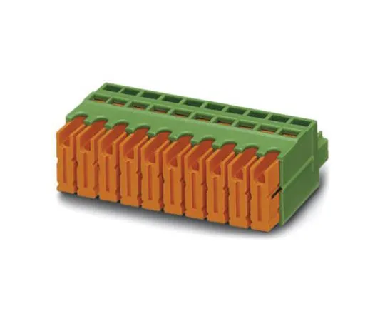 64-1624-30　Phoenix Contact QC 0.5/ 2-ST-3.81, 2 Way Pluggable Terminal Block　1897393