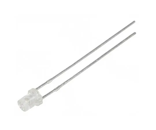 64-1639-90　4.1 V Green LED 3mm Through Hole, Kingbright Cylindrical L-47XZGC　L-47XZGC