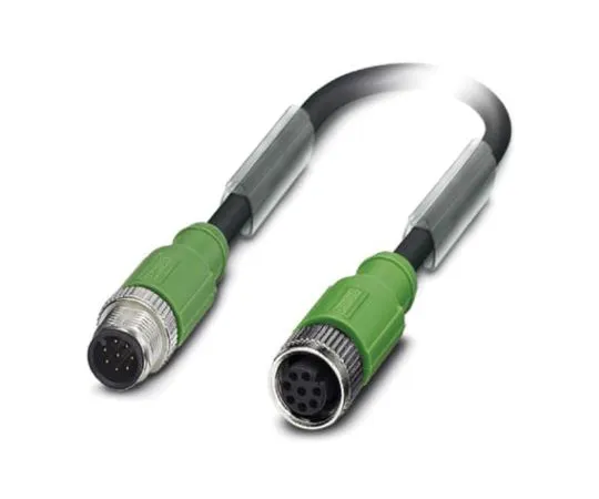 64-1638-64　Phoenix Contact M12 8-Pin - M12 8-Pin Male - Female Cable & Connector　1522969