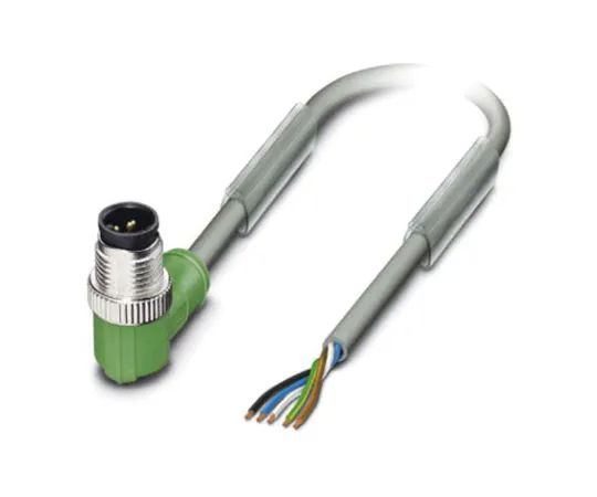 64-1584-07　Phoenix Contact M12 5-Pin Male Cable & Connector　1457348