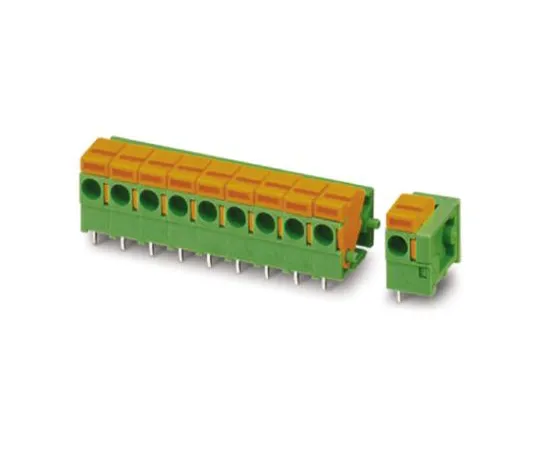 64-1566-18　Phoenix Contact FFKDSA1/H1-5.08- 9, 9 Way PCB Terminal Block　1991396