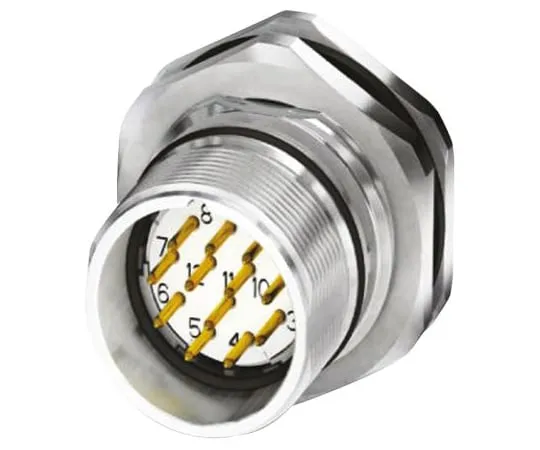 64-1416-10　Phoenix Contact CA-12P1N12HZ00 Series M23 Panel Mount Connector, 12 contacts Plug　1619789