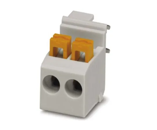 64-1566-36　Phoenix Contact FKDSO 2.5/ 2-R KMGY, 2 Way PCB Terminal Block　2200316