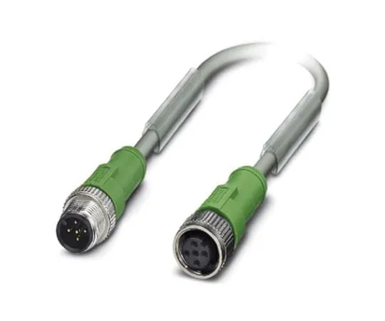 64-1638-34　Phoenix Contact M12 5-Pin - M12 5-Pin Male - Female Cable & Connector　1454561