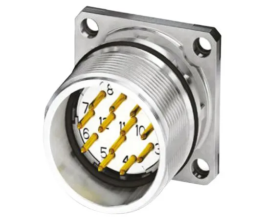 64-1416-22　Phoenix Contact CA-16P1N122S00 Series M23 Bulkhead Mount Connector, 16 contacts Plug　1619964