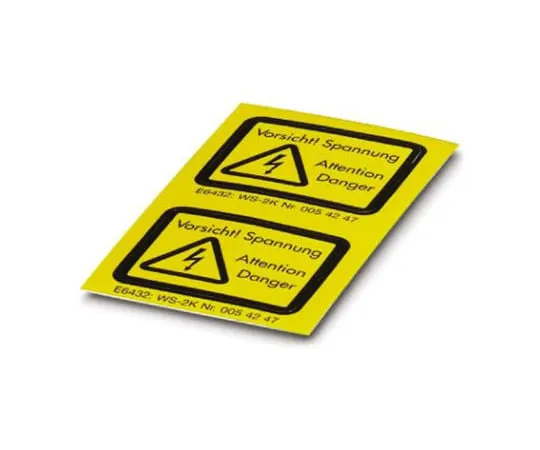64-1582-38　WS, Warning Label　1004513