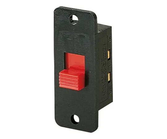 64-1434-21　IP40 Panel Mount Slide Switch Double Pole Double Throw (DPDT) Changeover 2 A @ 250 V ac Slide　04021.0101-00