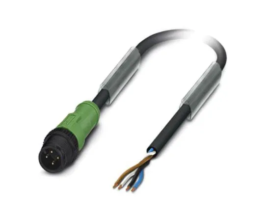 64-1584-17　Phoenix Contact M12 4-Pin Male Cable & Connector　1442382