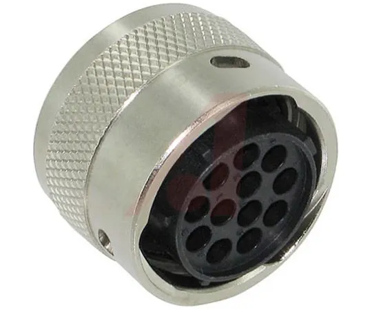 64-1528-70　Souriau UTG Series Cable Mount Connector, 12 contacts Socket　UTG61412SN