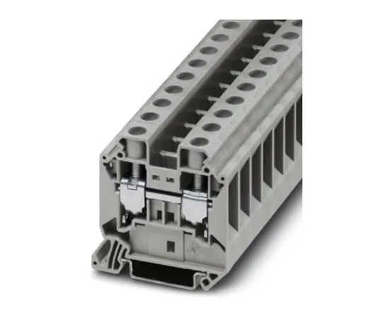 64-1592-52　Phoenix Contact, UT 16-FE Series , 1 kV Feed Through Terminal Block, Screw Termination　3047663