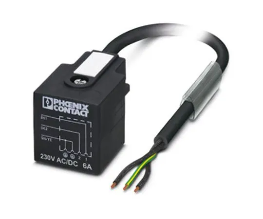 64-1636-51　Phoenix Contact Valve A 3-Pin Cable & Connector　1402983