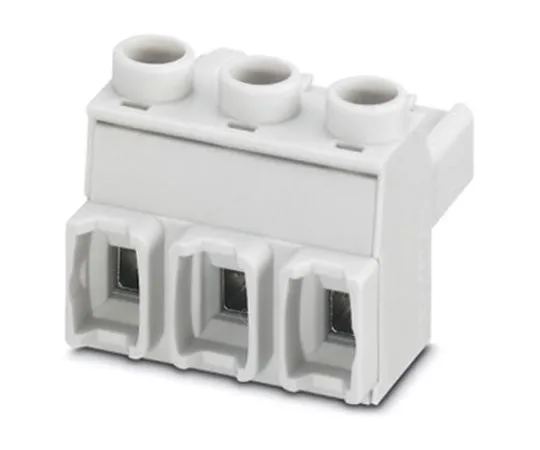 64-1564-38　Phoenix Contact GMSTBT 2.5 HV/3-ST-7.25 GY7035, 3 Way Pluggable Terminal Block　2199553