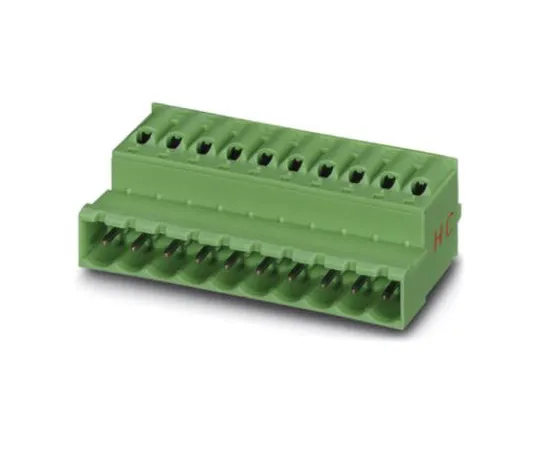64-1553-47　Phoenix Contact FKIC 2.5 HC/ 9-ST-5.08, 9 Way Pluggable Terminal Block　1942662
