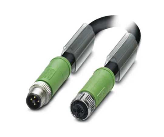 64-1567-15　Phoenix Contact Straight M12 to Straight M12 Cable assembly, 2m Cable　1408811