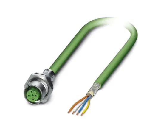 64-1629-83　Phoenix Contact M12 4-Pin Female Connector　1437795