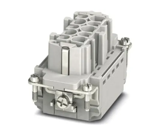 64-1614-09　HC-HV03-I-PT-F Series Contact Insert,5P+E, Rated At 16A, 500 V　1407743