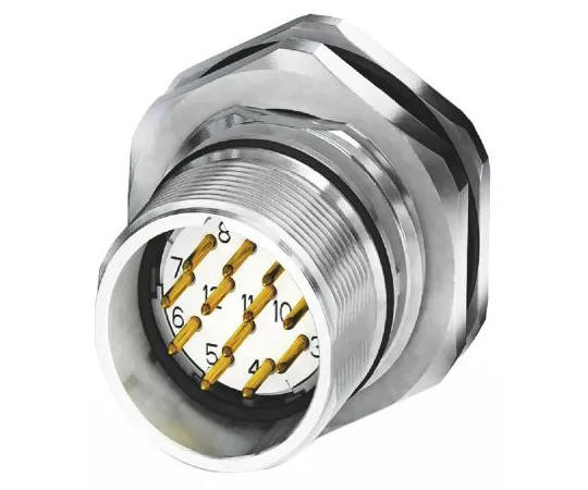 64-1416-14　Phoenix Contact SPEEDCON Series M23 Panel Mount Connector, 9 contacts Plug　1619842