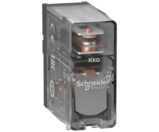 64-1535-62　Schneider Electric SPDT Non-Latching Relay Plug In, 24V dc Coil, 10A　RXG15BD