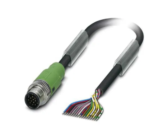 64-1617-37　Phoenix Contact M12 17-Pin Male Cable & Connector　1555266