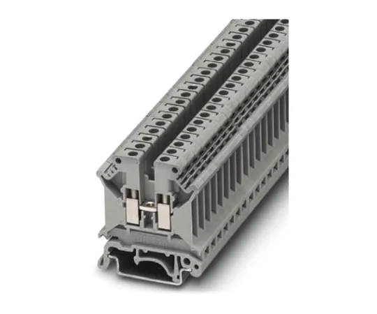 64-1601-55　Phoenix Contact, UK5 N CB Series , 800 V Feed Through Terminal Block, Screw Termination　3048441