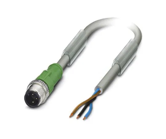 64-1582-69　Phoenix Contact M12 3-Pin Male Cable & Connector　1456750