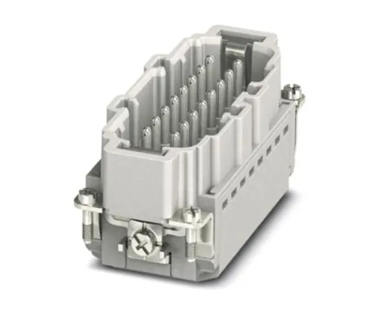 64-1614-01　HC-B 16-I-PT-M-32 Series Contact Insert,16P+E, Rated At 16A, 500 V　1407734