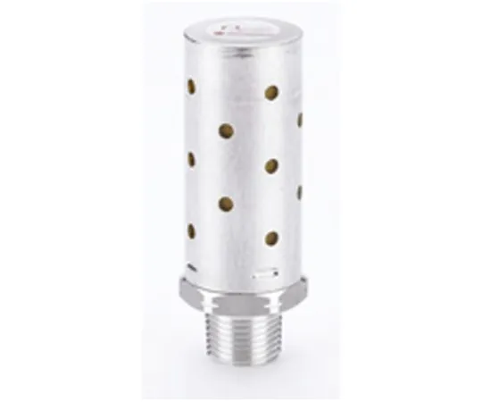 64-1415-27　IMI Norgren MB Aluminium, Brass 20bar Pneumatic Silencer, Threaded, R 1/2 Male　MB004B