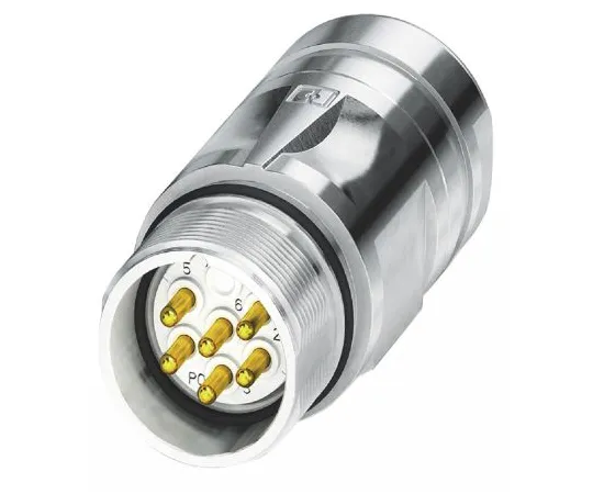 64-1416-44　Phoenix Contact CA-06P1N129007 Series M23 Cable Mount Connector, 6 contacts Plug　1620118