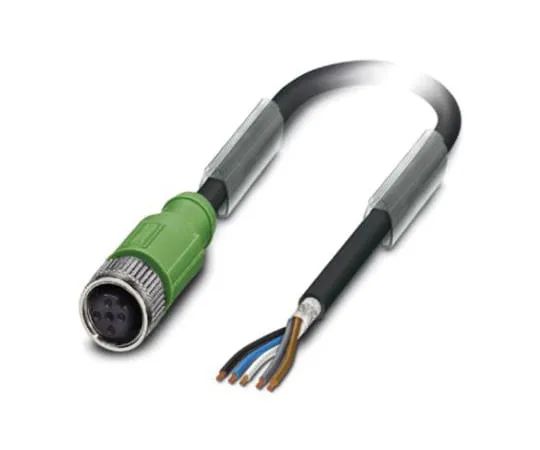 64-1583-09　Phoenix Contact M12 5-Pin Female Cable & Connector　1682948