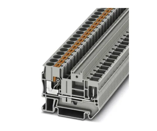 64-1601-69　Phoenix Contact, PT 6/1P OG Series , 1 kV Feed Through Terminal Block, Plug In, Push In Termination　3061762