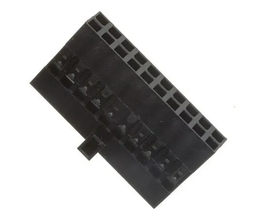 64-1627-02　Amphenol FCI Mini-PV Female Connector Housing, 2.54mm Pitch, 20 Way, 2 Row　65846-006LF