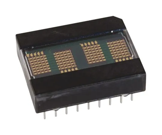 64-1474-07　HDLG-2416 Broadcom 4 Digit Dot Matrix LED Display, 7 x 5 Dot Matrix Green 5.6 mcd 5.1mm　HDLG-2416