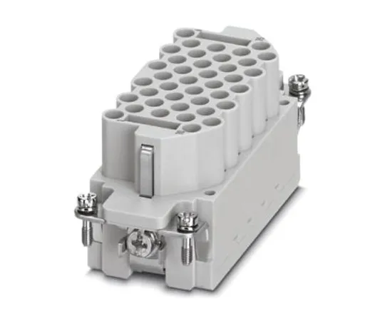 64-1614-21　HC-BBB 40-EBUC Series Contact Insert,40P+E, Rated At 16A, 500 V　1409930