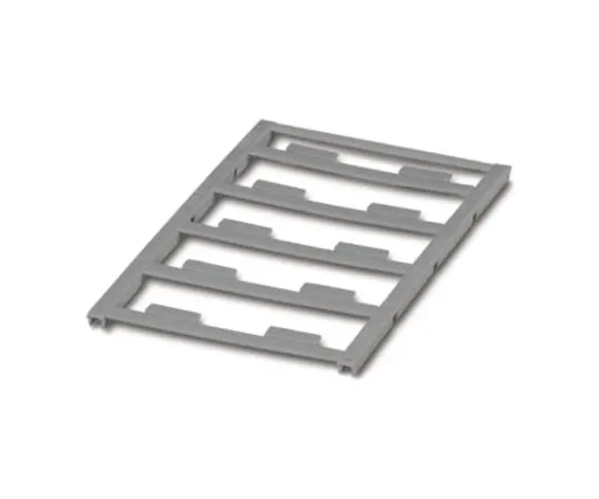 64-1600-14　Phoenix Contact Silver Address Label, 15 x 5mm, Pack of 10　0828095