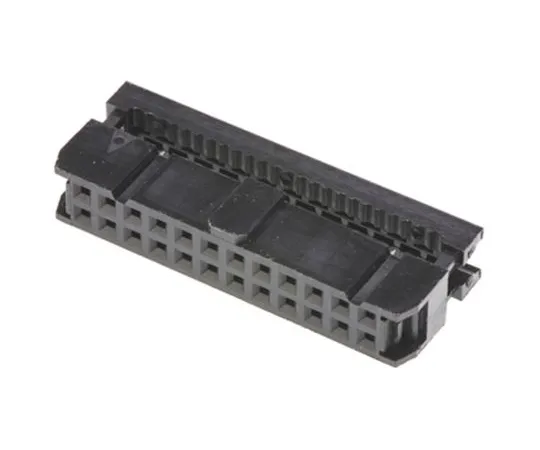 64-1477-07　Amphenol 24-Way IDC Connector Socket for Cable Mount, 2-Row　T812124A100CEU