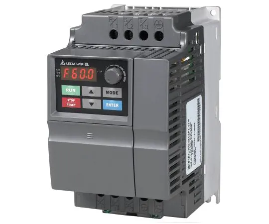 64-1629-26　Delta Inverter Drive, 3-Phase In, 0 → 600Hz Out 3.7 kW, 400 V ac with EMC Filter, 9 A VFD-EL, IP20　VFD037EL43A