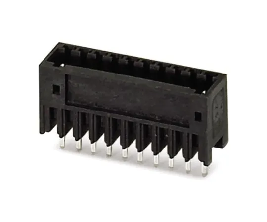 64-1620-06　Phoenix Contact MCV 0.5/12-G-2.5 THT, 12 Way PCB Header　1963638