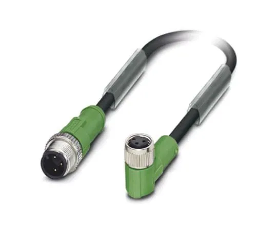 64-1638-78　Phoenix Contact M12 3-Pin - M8 3-Pin Male - Female Cable & Connector　1668852