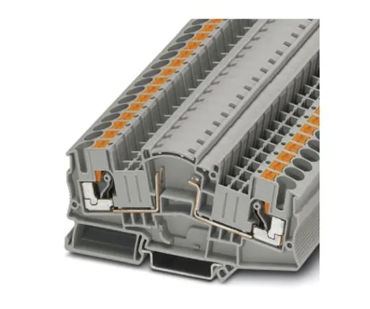 64-1581-21　Phoenix Contact, PTME 6-BE Series , 500 V Component Terminal Block, Push In Termination　3035687