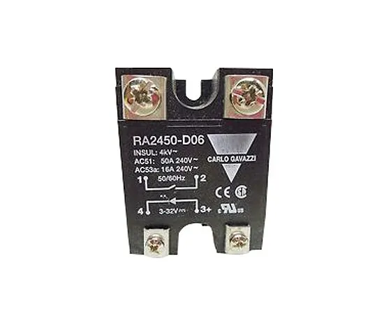 64-1584-34　Carlo Gavazzi 50 A Solid State Relay, Zero, Panel Mount, 280 V ac Maximum Load　RA2450-D06